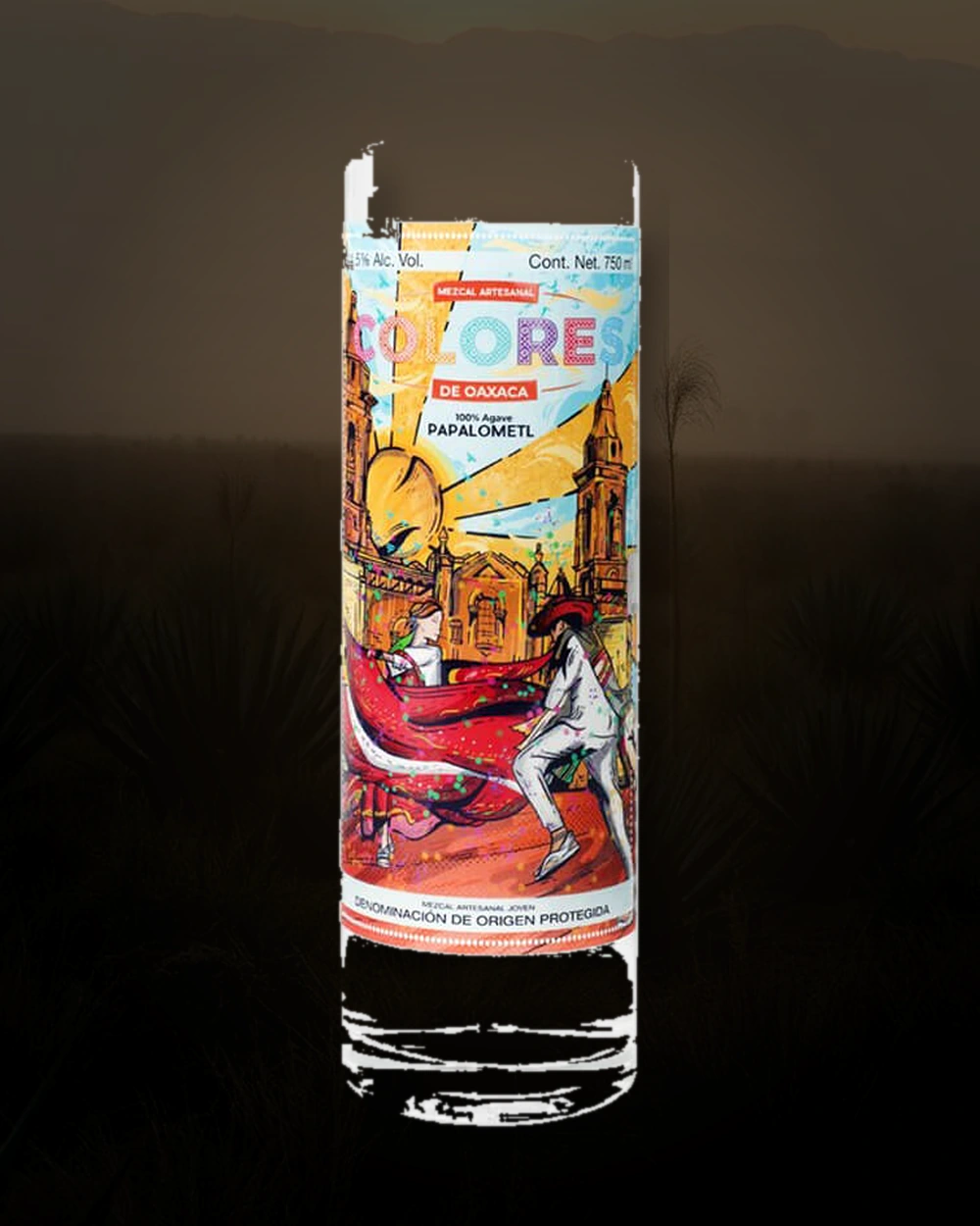 Colores de Oaxaca Papalometl bottle