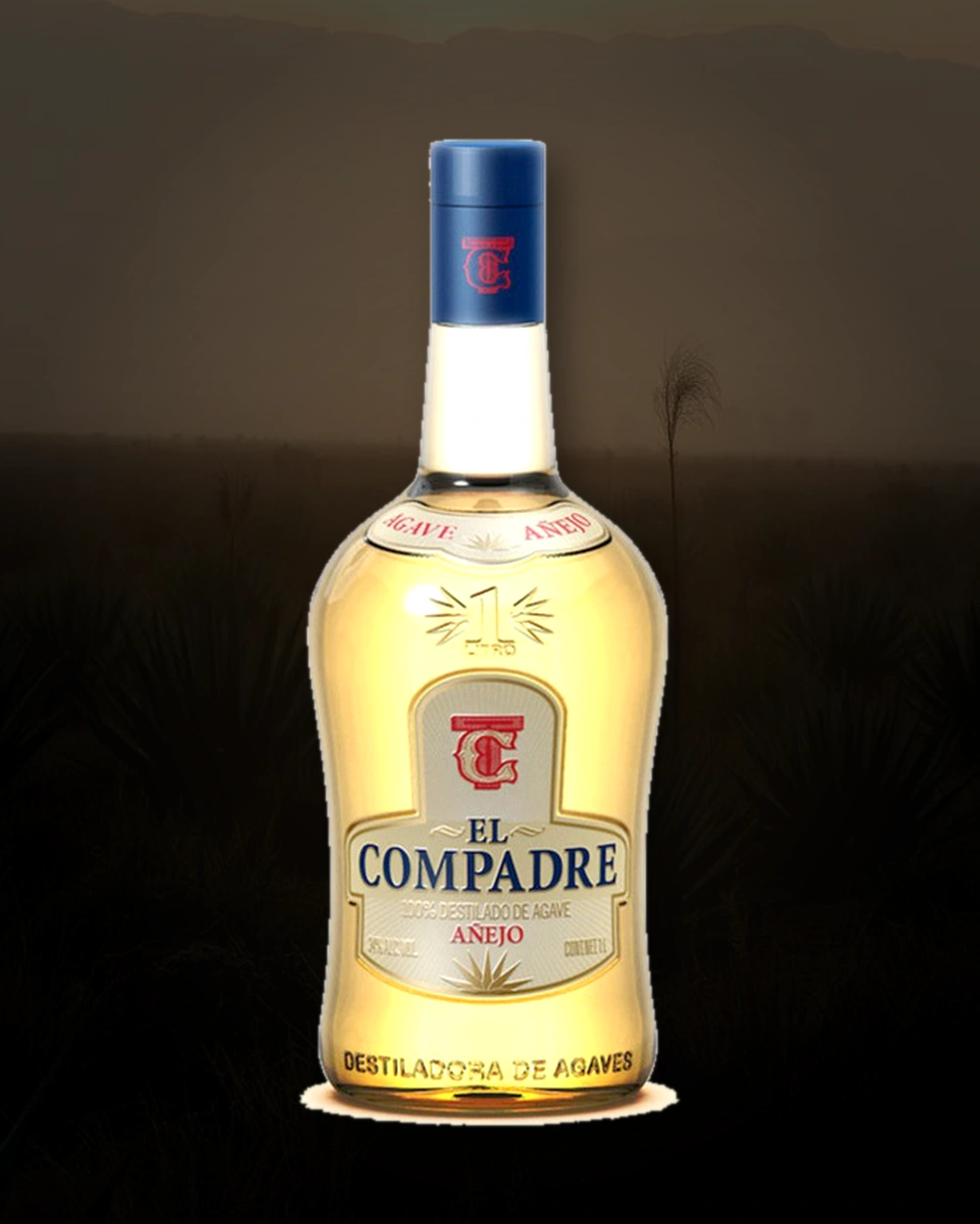 El Compadre Añejo bottle