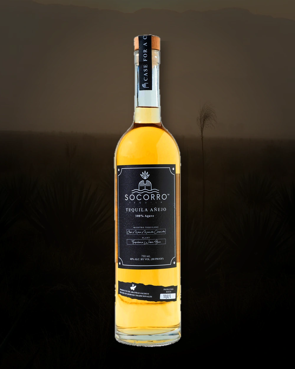 Socorro Tequila Añejo bottle